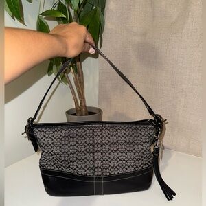 Coach Signature Jacquard Handbag